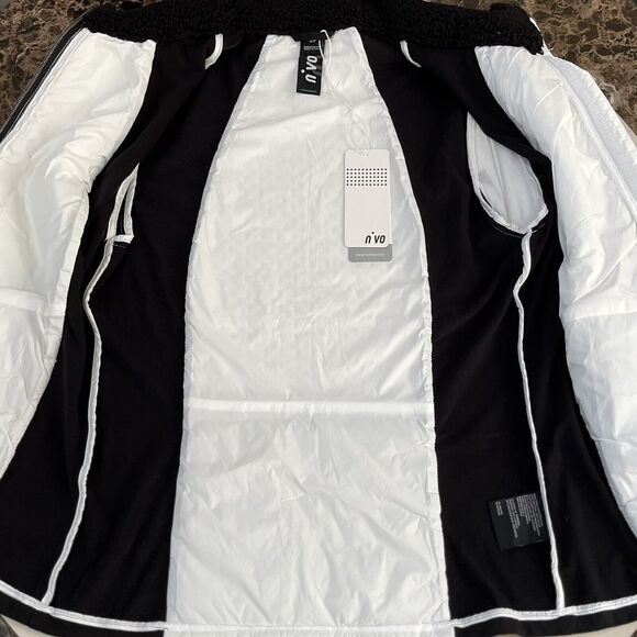NEW NVO Women’s Golf Top UPF40+ Mikaela Jacket White Size S/P Full Zip Stretch - Picture 3 of 10
